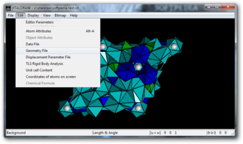 XtalDraw screenshot 2