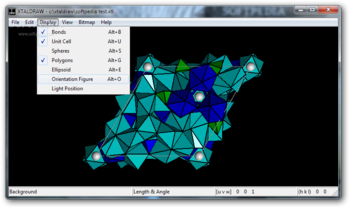 XtalDraw screenshot 3