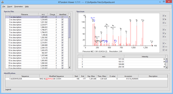 X!Tandem Viewer screenshot