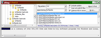 Xteq X-Find screenshot