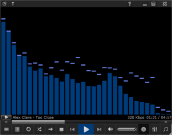 Xthree Windows Media Player Skin screenshot 3