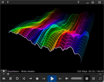 Xthree Windows Media Player Skin screenshot 4