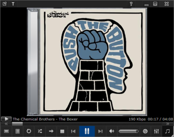 Xthree Windows Media Player Skin screenshot 9