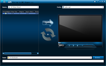 XtoYsoft Blu-ray to MP3 Ripper screenshot 2