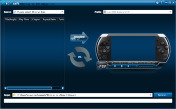 XtoYsoft Blu-ray to PSP Ripper screenshot