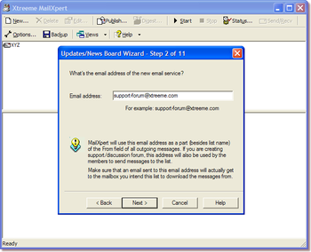 Xtreeme MailXpert Standard Edition screenshot