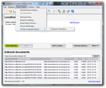 Xtreeme Search Engine Studio screenshot 3