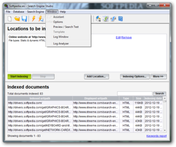 Xtreeme Search Engine Studio screenshot 4