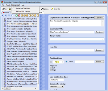 Xtreeme SiteXpert Professional Edition screenshot 3