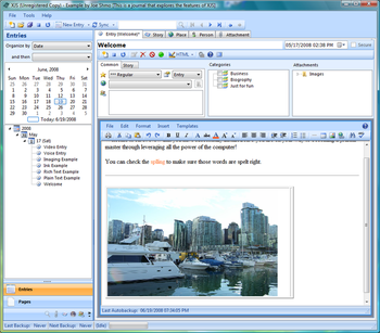 Xtreme Journal System screenshot
