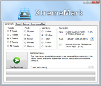 XtremeMark Portable screenshot
