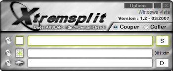 Xtremsplit screenshot