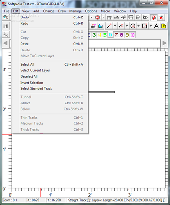 XTrkCAD screenshot 2