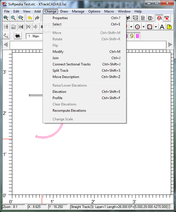 XTrkCAD screenshot 5