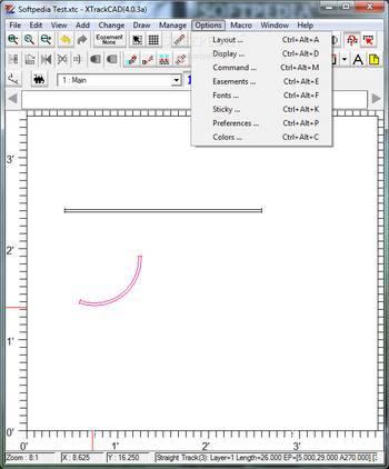 XTrkCAD screenshot 8