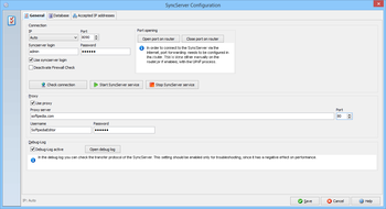XTSyncServer screenshot 2