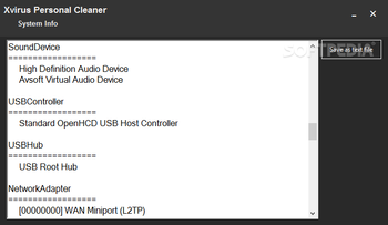 Xvirus Personal Cleaner screenshot 7