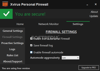 Xvirus Personal Firewall screenshot 4