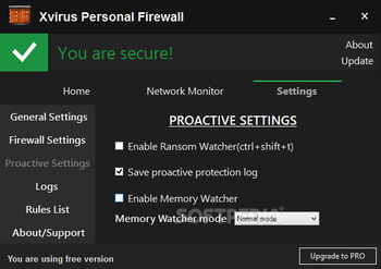 Xvirus Personal Firewall screenshot 5