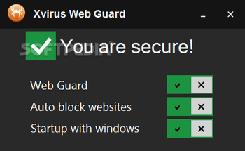Xvirus Web Guard screenshot