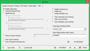 XWeb Human Emulator Standard (formerly Browser Automation Studio) screenshot 16