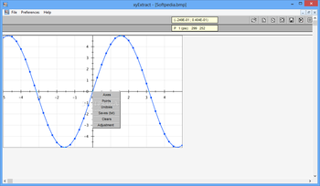 xyExtract Graph Digitizer screenshot 2