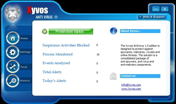 Xyvos Free Antivirus screenshot