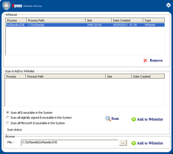 Xyvos WhiteList Antivirus screenshot 2