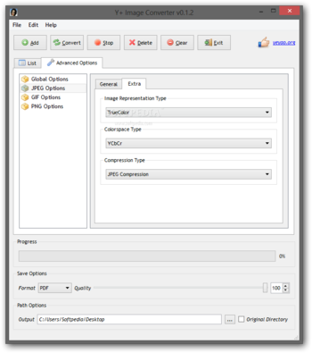 Y+ Image Converter screenshot 4