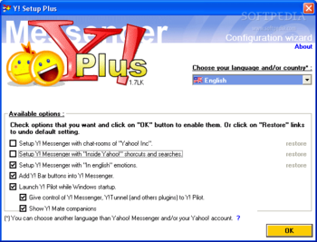 Y! Messenger Plus screenshot