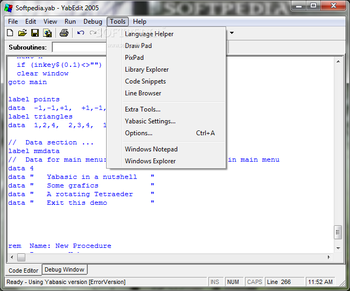 YabEdit 2005 screenshot 9