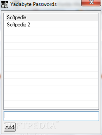 Yadabyte Passwords screenshot 3
