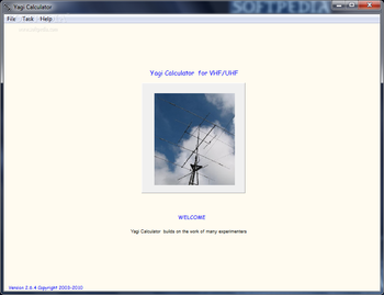 Yagi Calculator screenshot
