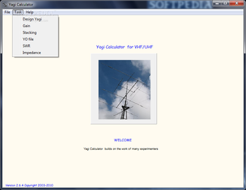 Yagi Calculator screenshot 2