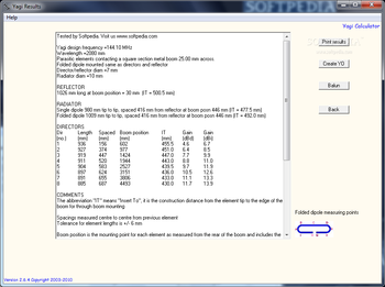 Yagi Calculator screenshot 4