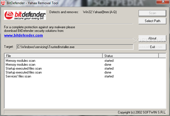 Yahaa Removal Tool screenshot