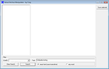 Yahoo Archive Manipulator screenshot
