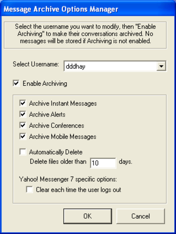 Yahoo Message Archive Decoder screenshot 3