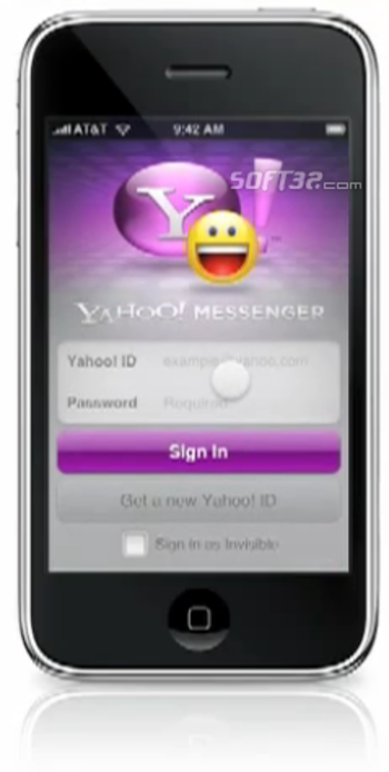 Yahoo! Messenger for iPhone screenshot 2