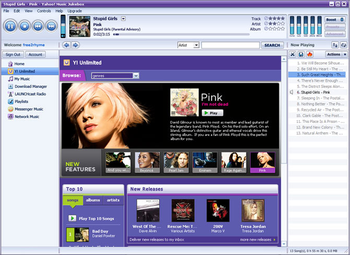 Yahoo! Music Jukebo screenshot