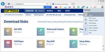 Yahoo! Toolbar screenshot 4