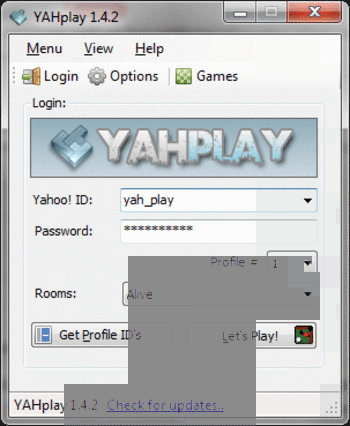 YAHplay screenshot