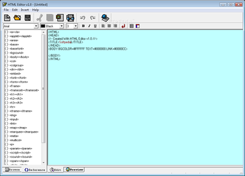 YahyaNaveed's HTML Editor screenshot