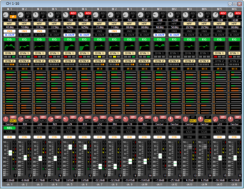 Yamaha M7CL V3 Editor screenshot 3