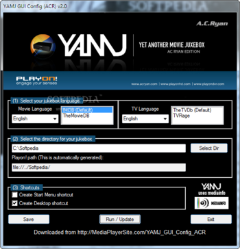 YAMJ screenshot