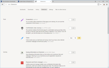 Yandex Browser screenshot 10