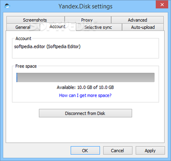 Yandex.Disk screenshot 5