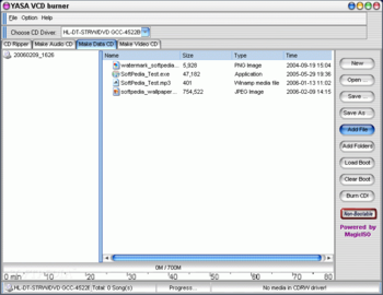 YASA VCD Burner screenshot 2