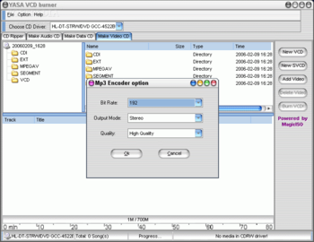 YASA VCD Burner screenshot 3