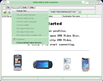 YASA VOB to AVI Converter screenshot 2